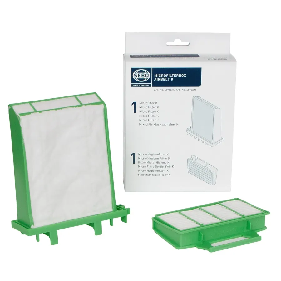obrazek 1 Zestaw filtrów SEBO MICROFILTERBOX AIRBELT K