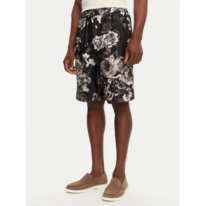Zdjęcie Dolce&Gabbana Szorty materiałowe GV37AT IS1VS Czarny Regular Fit