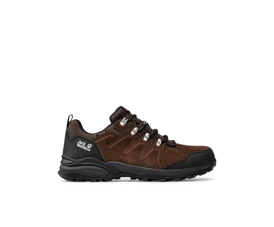 obrazek 1 Jack Wolfskin Trekkingi Refugio Texapore Low M 4049851 Brązowy