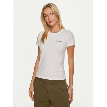Zdjęcie Guess Jeans T-Shirt W4YI02 J1314 Biały Slim Fit