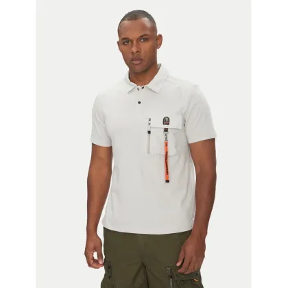 Zdjęcie Parajumpers Polo Rescue 25SMPMPORE10 Szary Regular Fit