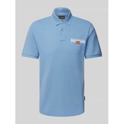 Zdjęcie Koszulka polo o kroju slim fit z nadrukiem z logo model ‘AYLMER’