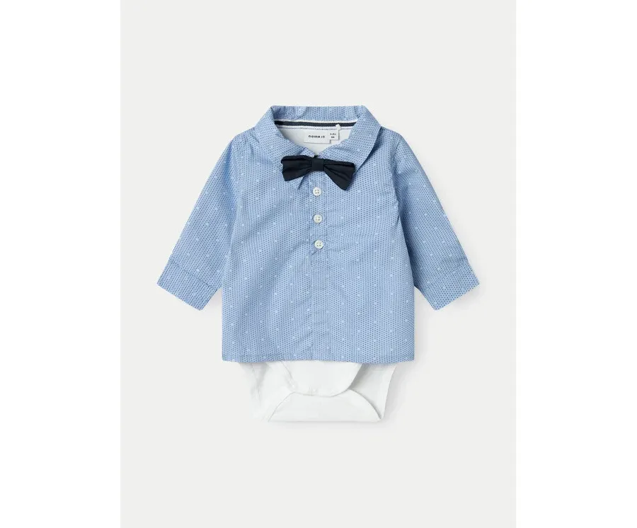 obrazek 1 NAME IT Body dziecięce 13222835 Błękitny Regular Fit