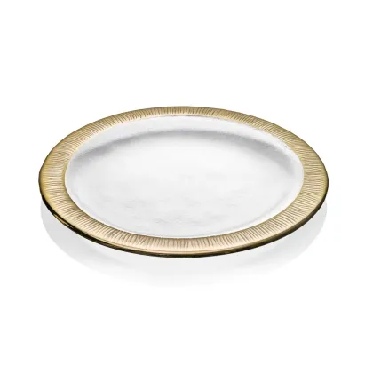 Zdjęcie Piękna stylowa taca ze złotym obrzeżem – IVV