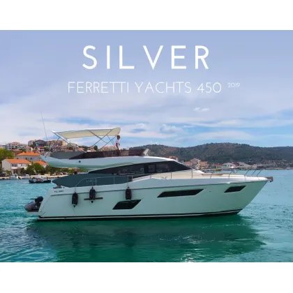 Zdjęcie Czarter trzypokładowego jachtu w Chorwacji - 450 SILVER (2019)