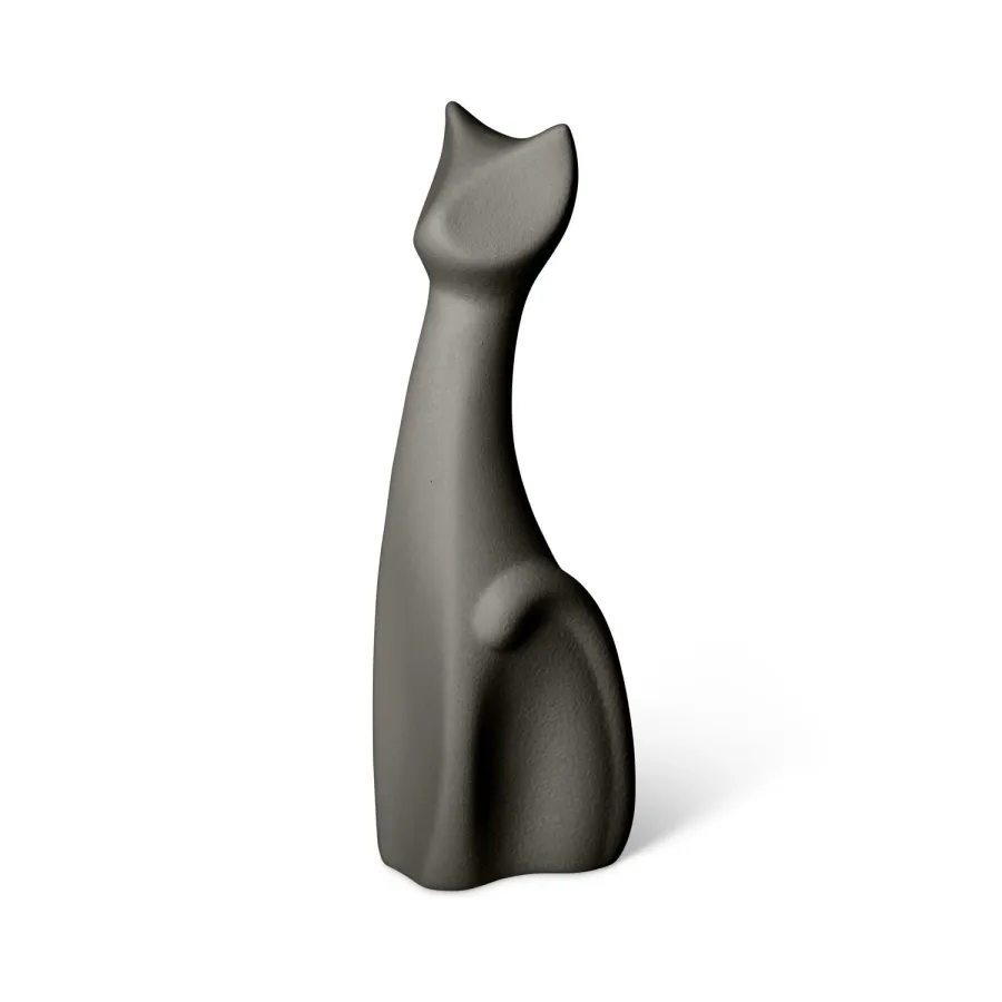 obrazek 16 Włoska ceramiczna figurka w kształcie kota