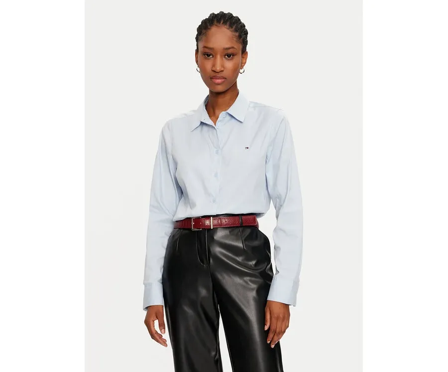 obrazek 1 Tommy Hilfiger Koszula WW0WW44084 Błękitny Regular Fit