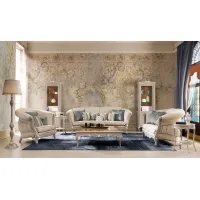 Picture Traditional Italian sofa in a classic style - Stella del Mobile