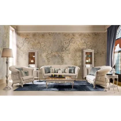 Zdjęcie Tradycyjna włoska sofa w stylu klasycznym - Stella del Mobile