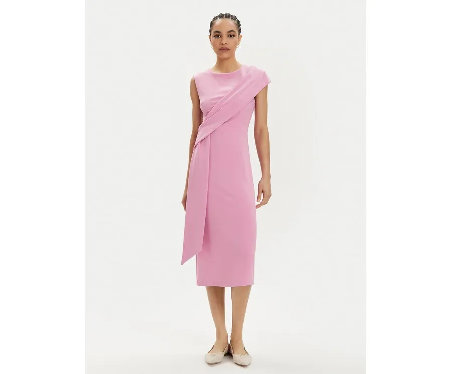 obrazek 1 Rinascimento Sukienka koktajlowa CFC0019379002 Różowy Regular Fit