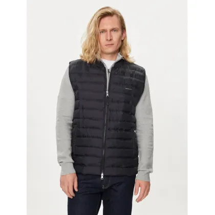 Zdjęcie Gant Kamizelka 7006301 Czarny Regular Fit