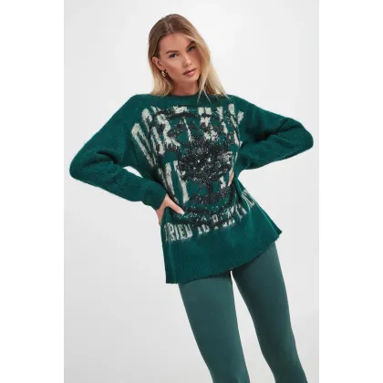 Zdjęcie Sweter damski moherowy ERMANNO FIRENZE Ermanno Firenze