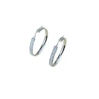 Picture Stylish, beautiful round earrings from an Italian manufacturer