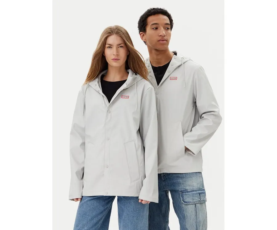 obrazek 1 Hunter Kurtka przeciwdeszczowa Izzy Unisex HARU0012251 Szary Regular Fit