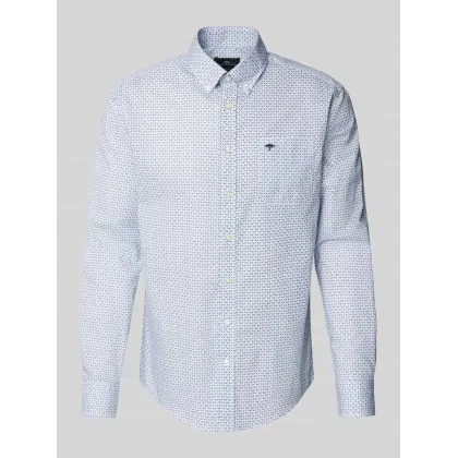 Zdjęcie Koszula casualowa o kroju regular fit z kołnierzykiem typu button down