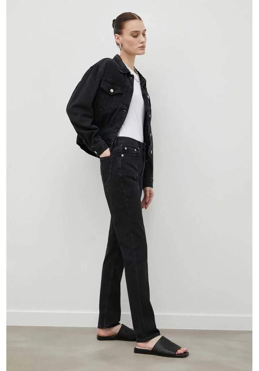 obrazek 1 Samsoe Samsoe jeansy damskie medium waist