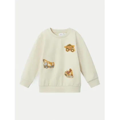 Zdjęcie NAME IT Bluza 13233682 Beżowy Regular Fit