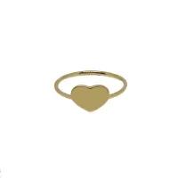 Picture An expensive Italian ring with a heart