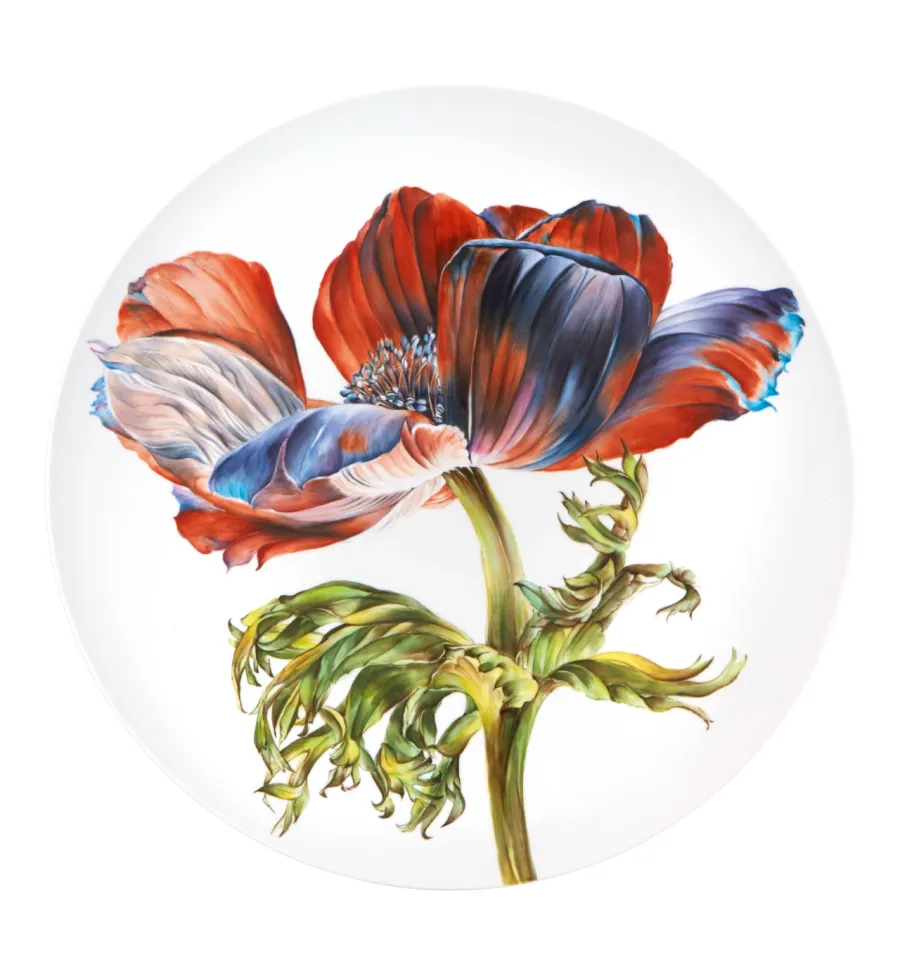 obrazek 1 Dekoracyjny talerz porcelanowy z kolekcji Floris