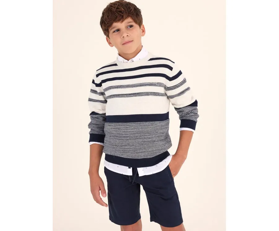 obrazek 1 Mayoral Szorty materiałowe 6250 Granatowy