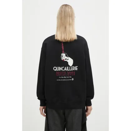 Zdjęcie Undercover bluza bawełniana C/S damska kolor czarny z nadrukiem UC2D1894.3