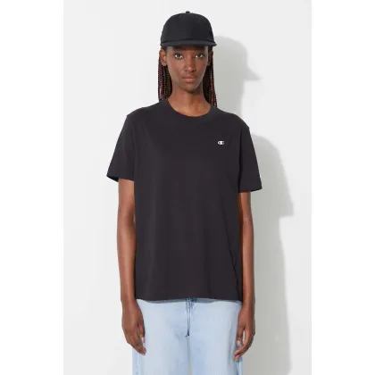 Zdjęcie Champion t-shirt bawełniany kolor czarny 115109-BS012