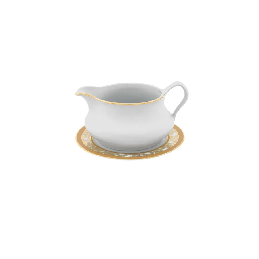 obrazek 11 Niesamowity komplet porcelanowej zastawy dla 12 osób - Porcel