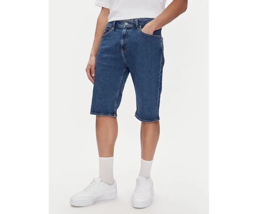 obrazek 1 Tommy Jeans Szorty jeansowe Ryan DM0DM21851 Niebieski Slim Fit