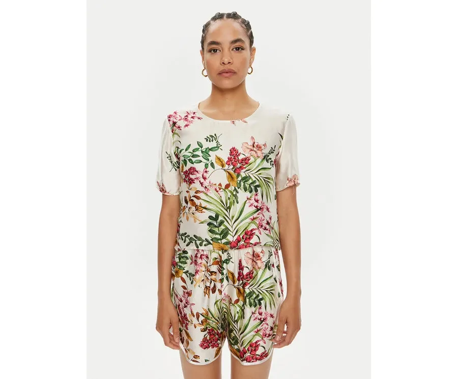 obrazek 1 ViCOLO Bluzka TB2259 Kolorowy Relaxed Fit