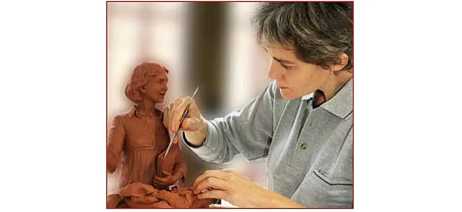 obrazek 3 Oryginalna statua mężczyzny i kobiety