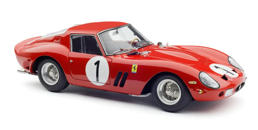 obrazek 2 Unikatowa replika Ferrari 250 GTO, 1000km Paris Montlhéry, P.+R. Rodriguez, #1