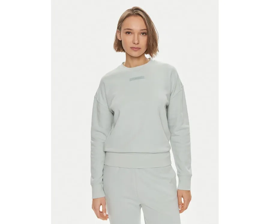 obrazek 1 Calvin Klein Bluza Micro Logo K20K206630 Zielony Regular Fit