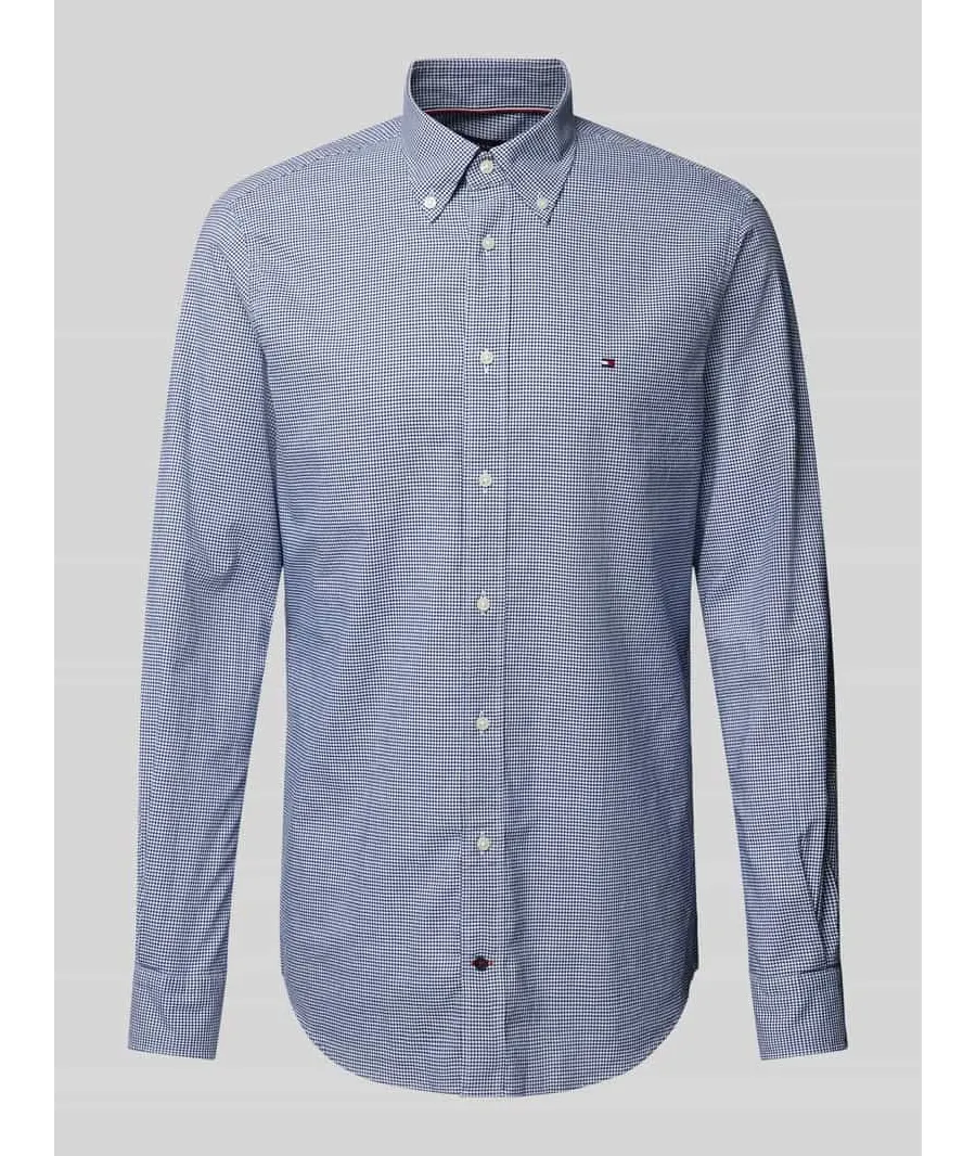 obrazek 1 Koszula biznesowa o kroju slim fit z kołnierzykiem typu button down model ‘Henry’