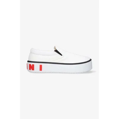 Zdjęcie Marni sneakersy SNZU009603.P3571 kolor biały SNZU009603.P3571-BIALY
