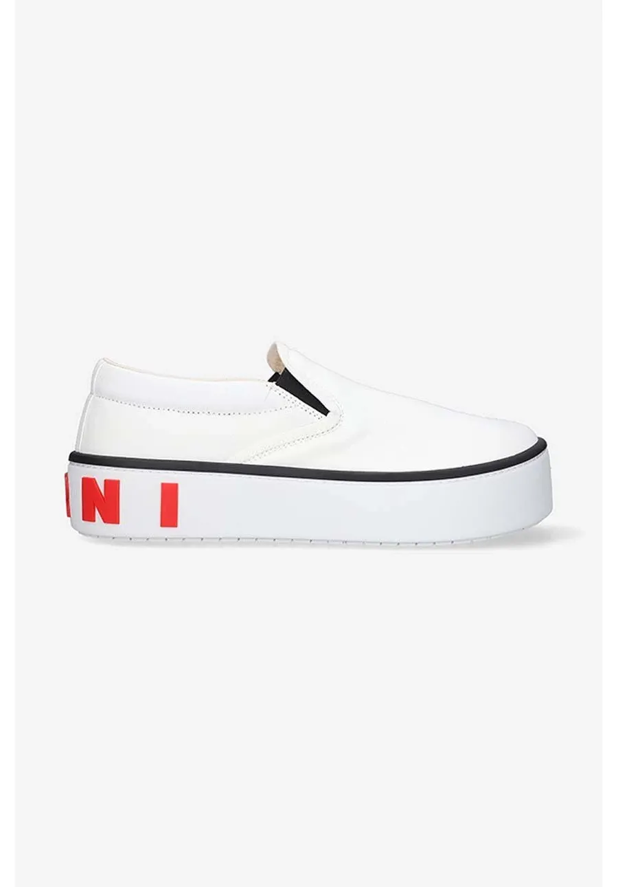 obrazek 1 Marni sneakersy SNZU009603.P3571 kolor biały SNZU009603.P3571-BIALY