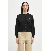 Zdjęcie Kenzo kardigan wełniany Pop damski kolor czarny lekki FF52CA4823LB.99J