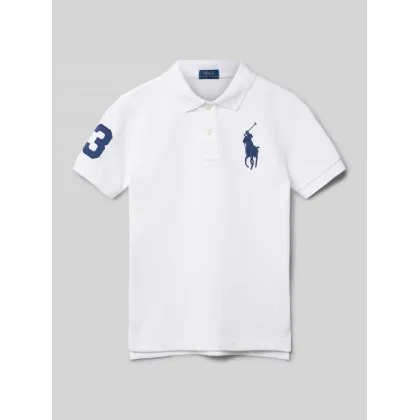 Zdjęcie Koszulka polo o kroju slim fit z wyhaftowanym logo