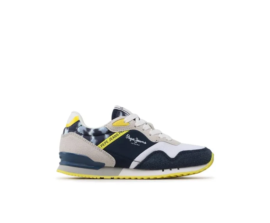 obrazek 1 Pepe Jeans Sneakersy London B Brighton PBS30552 Niebieski