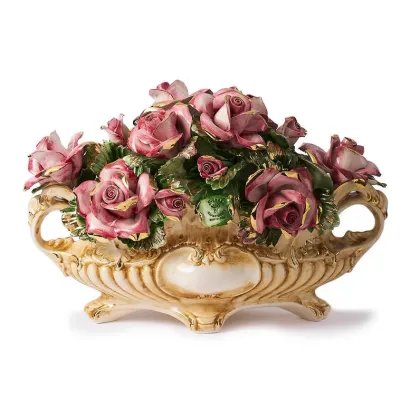 Picture A unique ceramic decoration in the baroque style