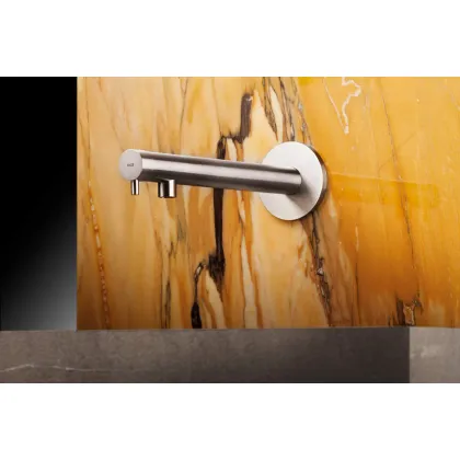 Zdjęcie Wyjątkowa bateria ścienna jednouchwytowa do stylowej łazienki