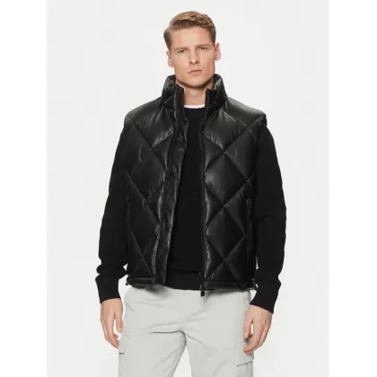 Zdjęcie HUGO Bezrękawnik Borintino2441 50527323 Czarny Slim Fit