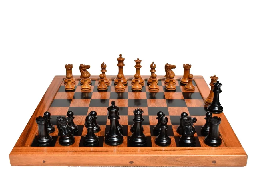 obrazek 2 Luksusowe odtworzenie kolekcji szachowej Jaques Timeless Zukertort - The Chess Empire