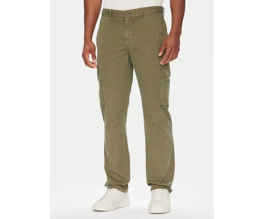 obrazek 1 Tommy Hilfiger Spodnie materiałowe Denton MW0MW39695 Zielony Straight Fit