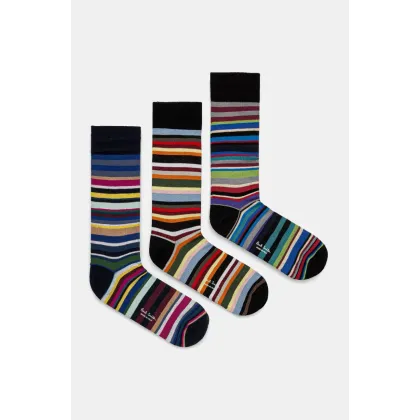 Zdjęcie Paul Smith skarpetki 3-pack męskie kolor multicolor M1A-SOCK-P3PSTR