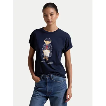 Zdjęcie Polo Ralph Lauren T-Shirt 211947944001 Granatowy Regular Fit