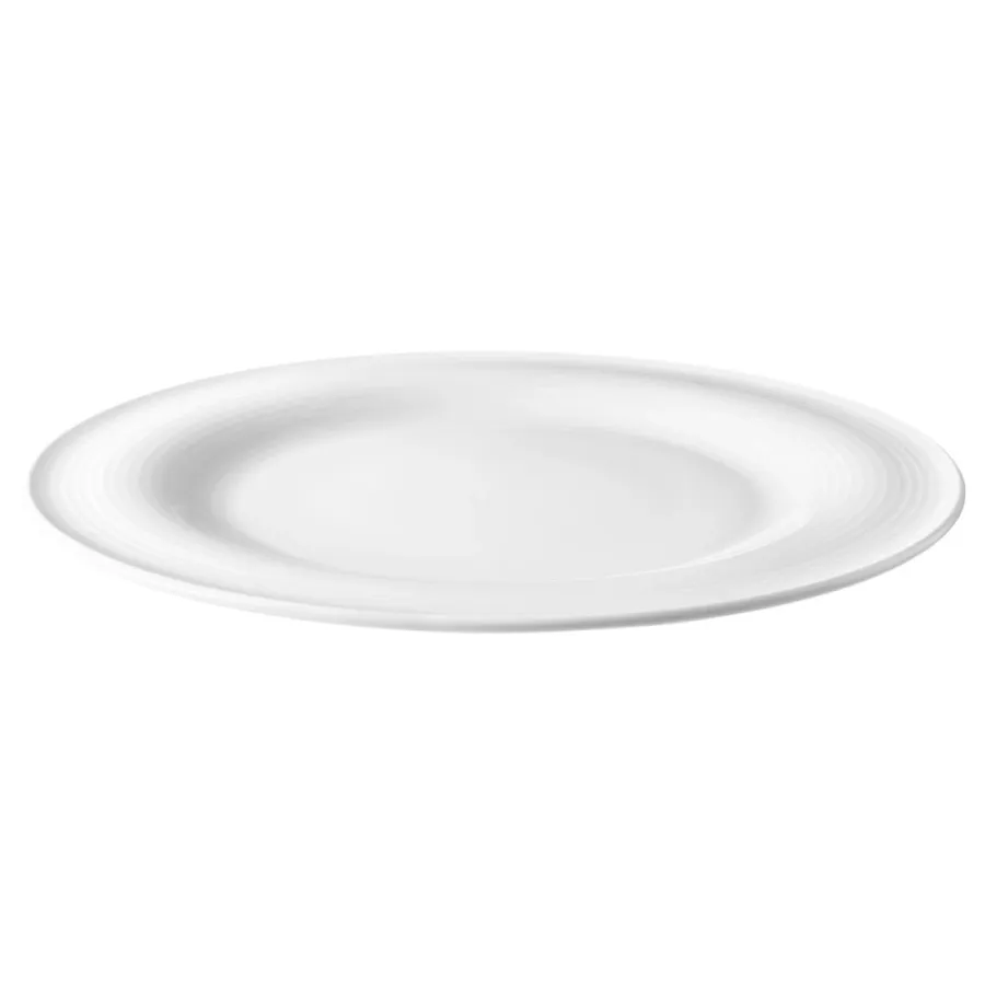obrazek 3 Płaski okrągły biały talerz obiadowy 27,5 cm z Niemiec - Seltmann Weiden