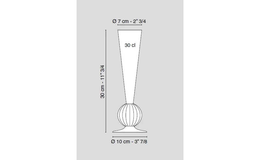 picture 3 Exclusive tall champagne glass from Istanbul collection