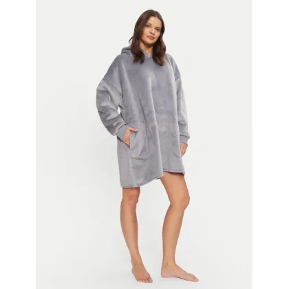 Zdjęcie Selmark Bluza PC095 Niebieski Oversize
