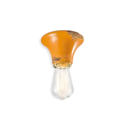 Zdjęcie Minimalistyczna w formie włoska lampa sufitowa-plafoniera Vintage