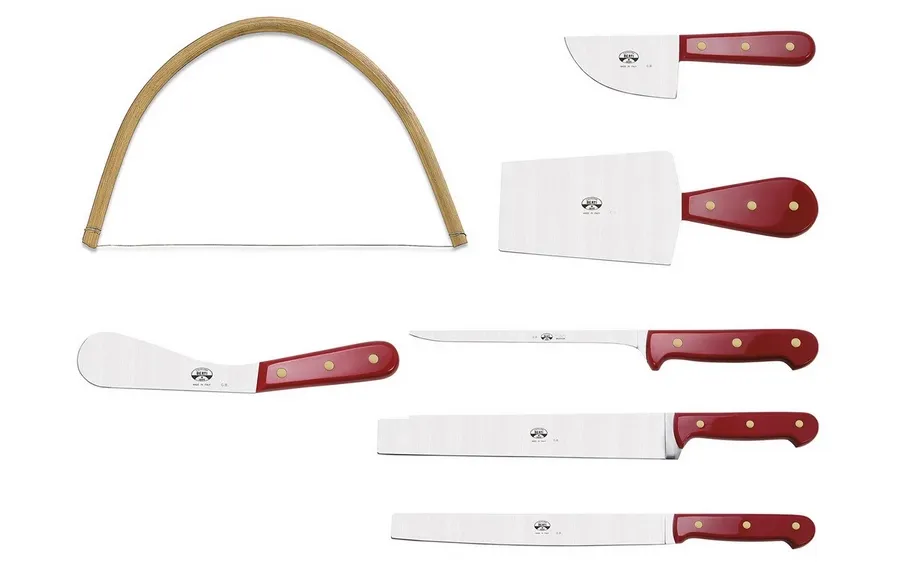 obrazek 4 Unikatowy zestaw noży do sera od Berti Knives